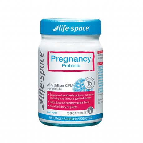 益倍适（Life_Space）孕妇哺乳期益生菌调理肠胃胶囊50粒