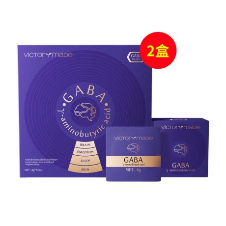 維萃美GABAγ-氨基丁酸（睡眠肽） 4g*24pcs【2盒半個月嘗新裝】