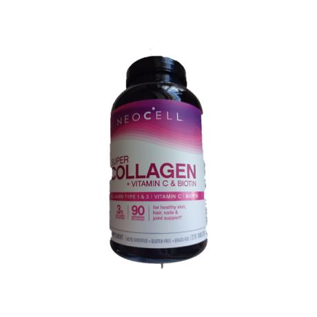美国Neocell(Neocell)骨胶原蛋白+维C(Collagen+C)270粒