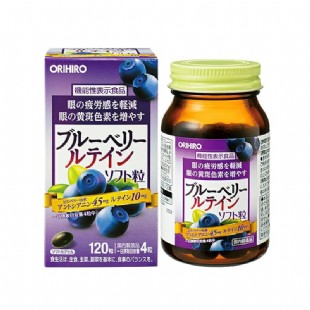立喜乐(Orihiro)蓝莓叶黄素 120粒
