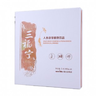 新生活(New_Life)保健-三福宁人参茯苓植物复合饮料6小盒*80ml*5袋