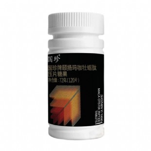国珍(GuoZhen)国珍牌颐扬玛咖牡蛎肽压片糖果72g（120片）