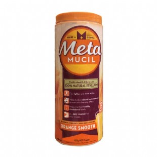 美国美达施（Metamucil）膳食纤维粉72次香橙味425g