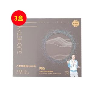 国和堂(guohetang)人参牡蛎肽固体饮料30g（3g/袋*10袋）【3盒】