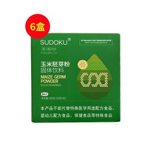 未來生物(SUDOKU)玉米胚芽粉固體飲料 300g（10g*30袋）【新包裝】【6盒裝】