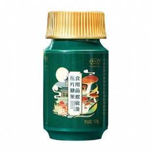三生御坊堂(Yofoto)御坊堂食用菌螺旋藻压片糖果120g/瓶