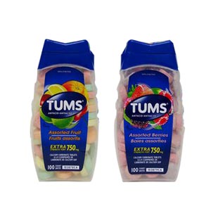 加拿大Tums(Tums)孕妈防胃酸补钙（混合味）2件装