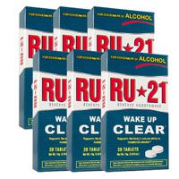 美国RU21(RU21)安体普复合解酒片6盒装