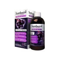 澳洲Sambucol（Sambucol）黑接骨木小黑果全家通用感冒糖浆250ml