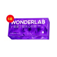 WonderLab(WonderLab)睡眠夹心软糖 GABA安神助深度入睡神器茶氨酸【六盒装】