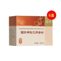 国珍(Guozhen)桃仁内金粉 5g×30袋/盒*6盒