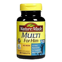 美国莱萃美(Nature_Made)男性复合维生素90粒/瓶