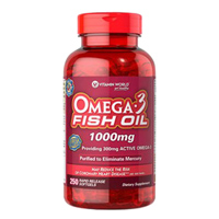 维他命世界(Vitamin_World)深海鱼油Omega-3【美国原装进口版】250粒