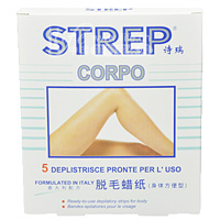 诗瑞(STREP)脱毛蜡纸身体型5片