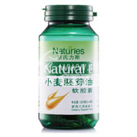奈氏力斯(Naturies)小麦胚芽油软胶囊【VitE】1300mg/粒×60粒/瓶