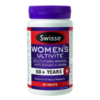 瑞思(Swisse)50岁以上女士复合活力维生素【澳洲原装进口】90粒