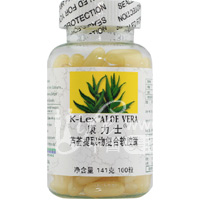 康力士（K-Lex)芦荟提取物复合软胶囊(米黄)100粒