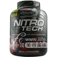 肌肉科技(MUSCLETECH)正氮蛋白粉（巧克力味）4磅