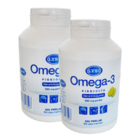 冰岛LYSI(LYSI)Omega-3深海鱼油2瓶促销装