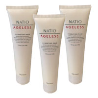 澳洲Natio(Natio)无龄玫瑰果水凝保湿面膜3瓶装