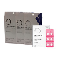 日本TRANSINO(TRANSINO)祛斑美白护肤套装（针对肝斑）4件套