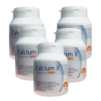 日本Calcium_x(Calcium_x)高浓缩增长钙片5瓶装