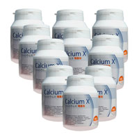 日本Calcium_x(Calcium_x)高浓缩增长钙片10瓶装