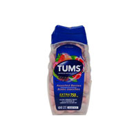 加拿大Tums(Tums)防胃酸钙咀嚼片-混合莓果味100粒