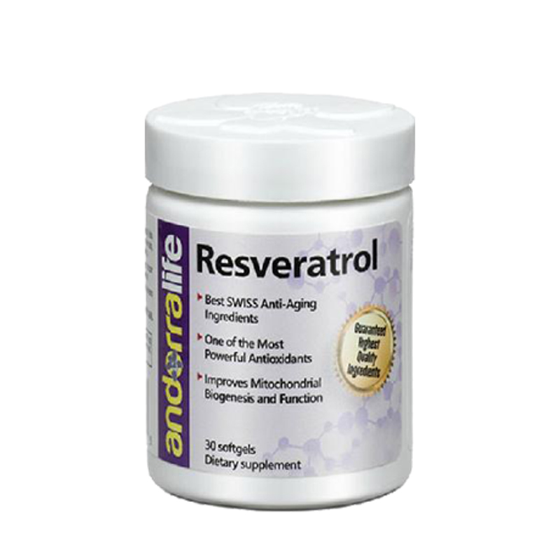 美国安道(andorralife)白藜芦醇30粒/瓶