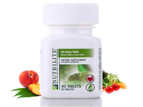 安利铁质叶酸片成分