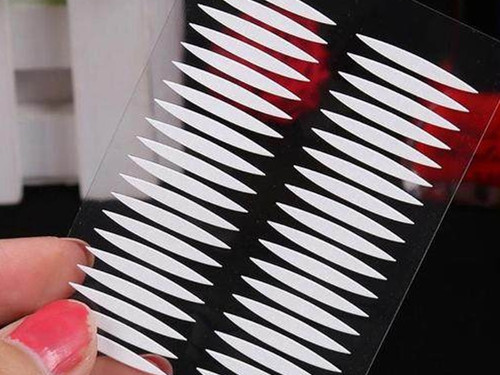 双面双眼皮贴的正确贴???