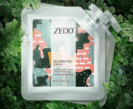 Zedd复活草面膜，找回健康美肌