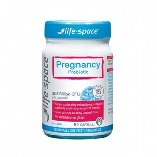 益倍适（Life_Space）孕妇哺乳期益生菌调理肠胃胶囊50粒