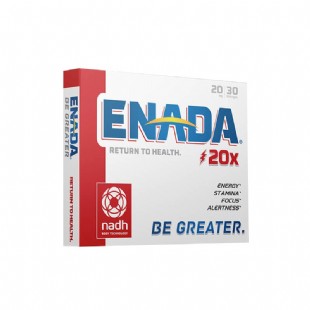 美国ENADA（ENADA）NADH线粒体素辅酶20mg30粒