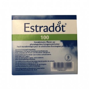 德国诺华（Estramon）卵巢雌性激素荷尔蒙贴更年贴100+ug*24贴/盒（德国原装进口 ，无中文标）