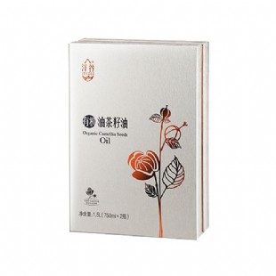 三生御坊堂(Yofoto)泽谷有机油茶籽油礼盒装750ml×2/盒