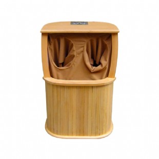 康美(KAMMOY) 远红外足浴桶浅黄铁杉磁疗布FS-005碳晶足疗桶