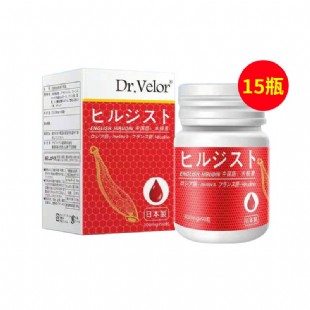 Dr.Velor（Dr_Velor）日本菲牛蛭冻干粉水蛭素血栓90粒/瓶*15瓶