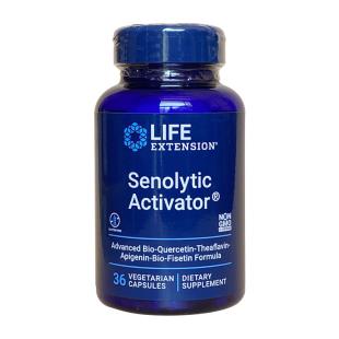 美国Life_extension(Life_extension) Senolytics槲皮素茶黄素芹菜素细胞活化胶囊36粒