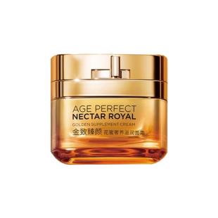 欧莱雅(L_Oreal)金致臻颜花蜜奢养滋润面霜50ml