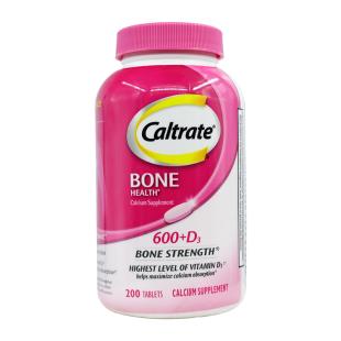 美国Caltrate钙尔奇维生素D3钙片200粒