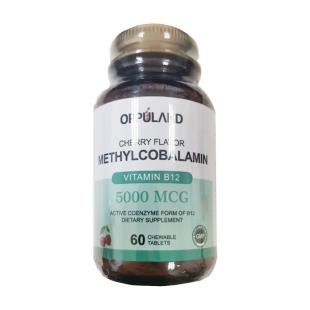 美国Solgar(solgar)活性叶酸维生素B12甲钴胺5000mcg营养修复60粒/盒