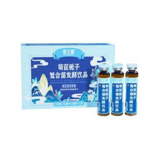 微生慧（weishenghui）菊苣栀子复合菌发酵饮品400ml/盒