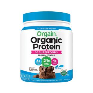 傲感（Orgain）有机植物蛋白复合超级食品粉-巧克力口味 510克