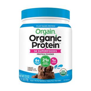 傲感（Orgain）有机燕麦蛋白粉-巧克力口味 479克