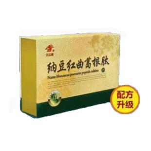 天三奇（tiansanqi）纳豆红曲葛根肽片72g(0.6g/片x60片/瓶*2瓶）/盒（新包装）