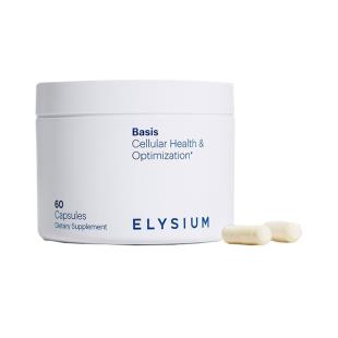 依莱颂(ELYSIUM)Basis美肌丸NAD+补充剂 60粒/瓶