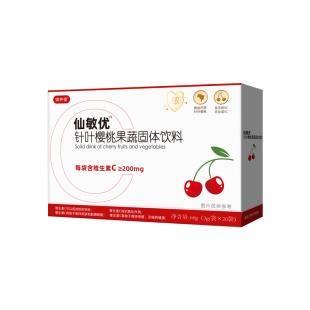 锦井堂（jinjingtang）仙敏优天然针叶樱桃果蔬VC营养素 3g*20袋/盒