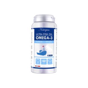 挪威Biopharma（Biopharma） OMEGA 3护心养脑纯净鱼油120粒/瓶