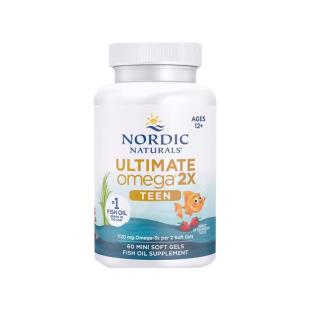 Nordic Focus青少年专注力Omega3深海鱼油胶囊 90粒/瓶